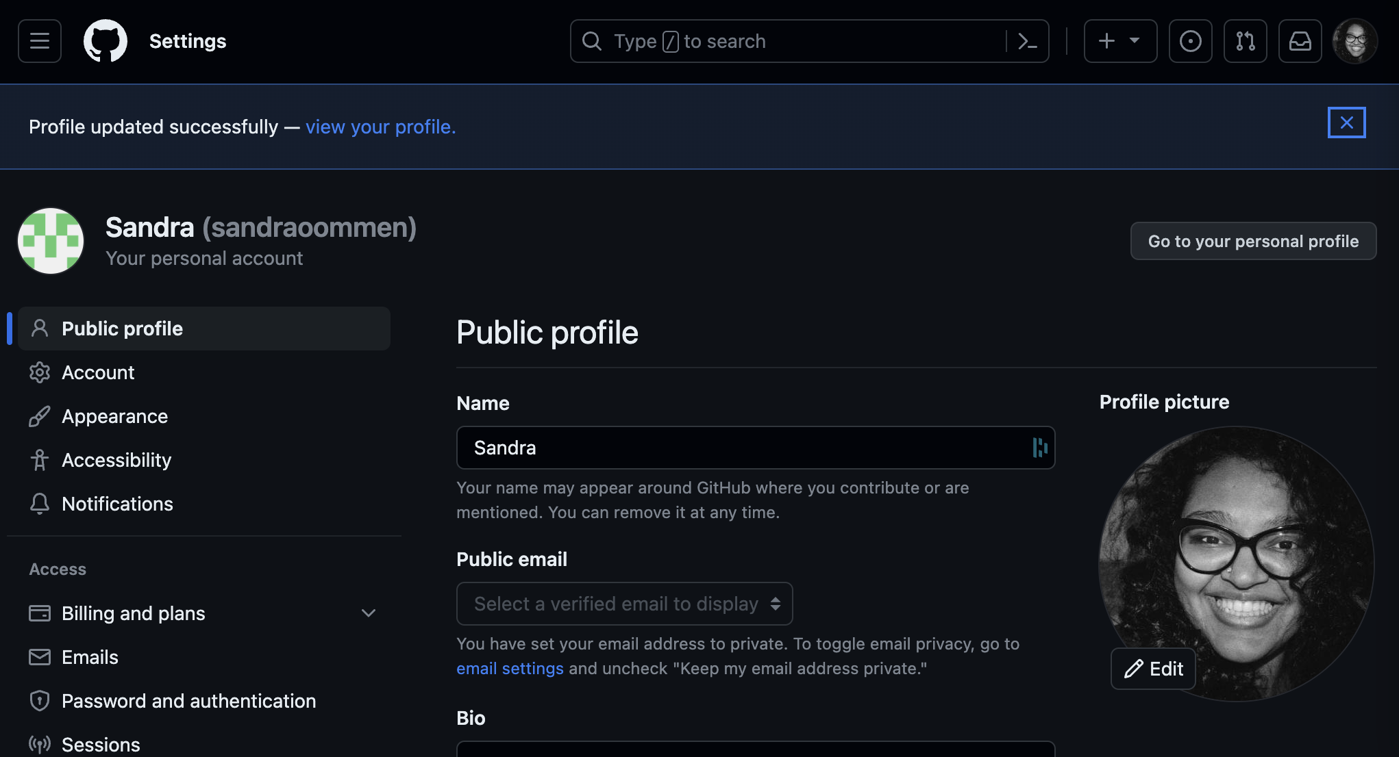 Creating an account is the first step to sourcing candidates on GitHub